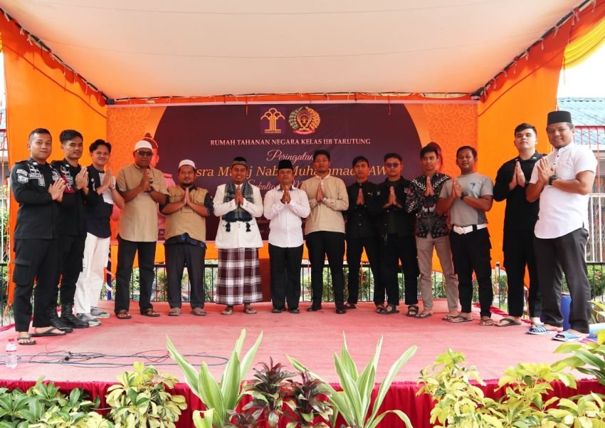 Peringatan Isra Mi&rsquo;raj di Rutan Tarutung Sebagai Introspeksi Diri dan Tingkatkan Iman