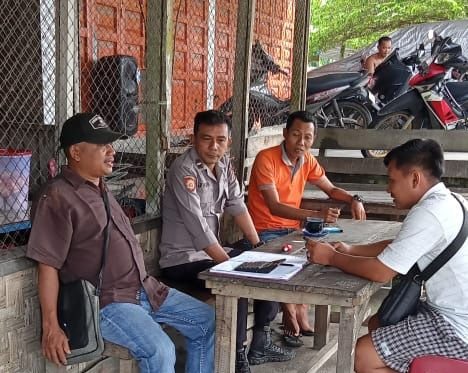 Polsek Bosar Maligas Patroli & Sampaikan Pesan Kamtibmas Dampak Main Judi