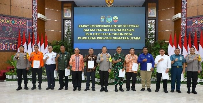 Rakor Lintas Sektoral Pengaman Idul Fitri, Kapoldasu: Tugas Bersama