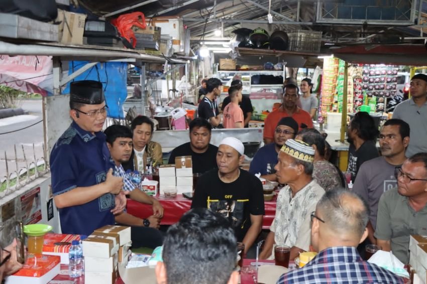 Bukber di Warkop Jurnalis, Kapolrestabes Medan Berterimakasih Pemilu Aman