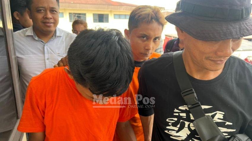 2 Pencuri Motor Milik Dosen UINSU di Jalan AH Nasution Ditangkap, Satu Di antaranya Residivis