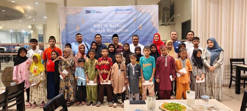 PT. Prima Husada Cipta Medan dan Dokter Rumah Sakit PHC Medan Buka Puasa Bersama Anak Yatim Jelang Idul Fitri 1445 H