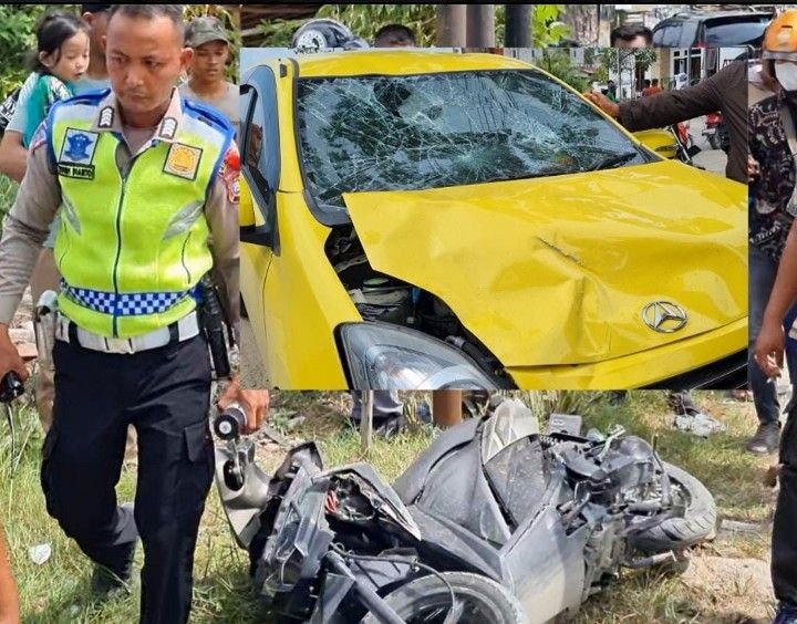 Tak Hati-hati Saat Nyeberang, Gresia Sihite Kecelakaan Lalu Lintas di Jalan Acced Road Inalum