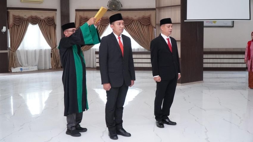 Pelantikan Pejabat Eselon II di Langkat, Faisal Hasrimy Titipkan Pesan Khusus.