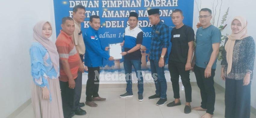 Tokoh Muda Bayu Sumantri Agung Daftar Bakal Calon Bupati Deli Serdang