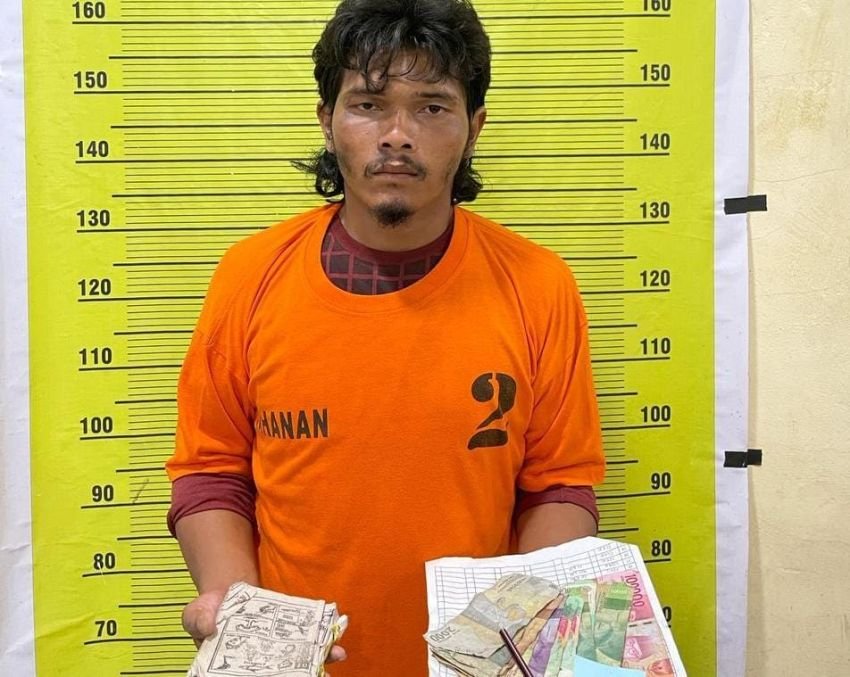 Polres Tanah Karo Ungkap Kasus Perjudian, Jurtul Togel Ditangkap