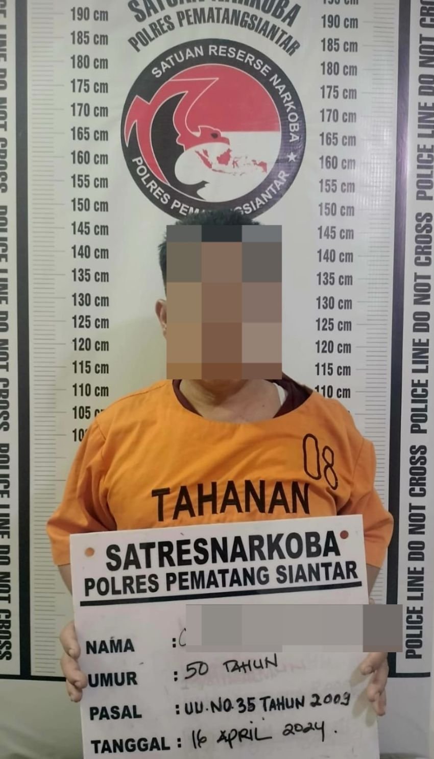 Polres Pematangsiantar Ringkus Seorang Residivis Pemilik 14,27 Gram Sabu-Sabu