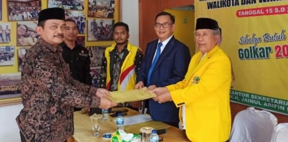 Maju Walikota Sibolga, Drs Ahmad Sulhan Sitompul MAP Daftar ke Partai Golkar
