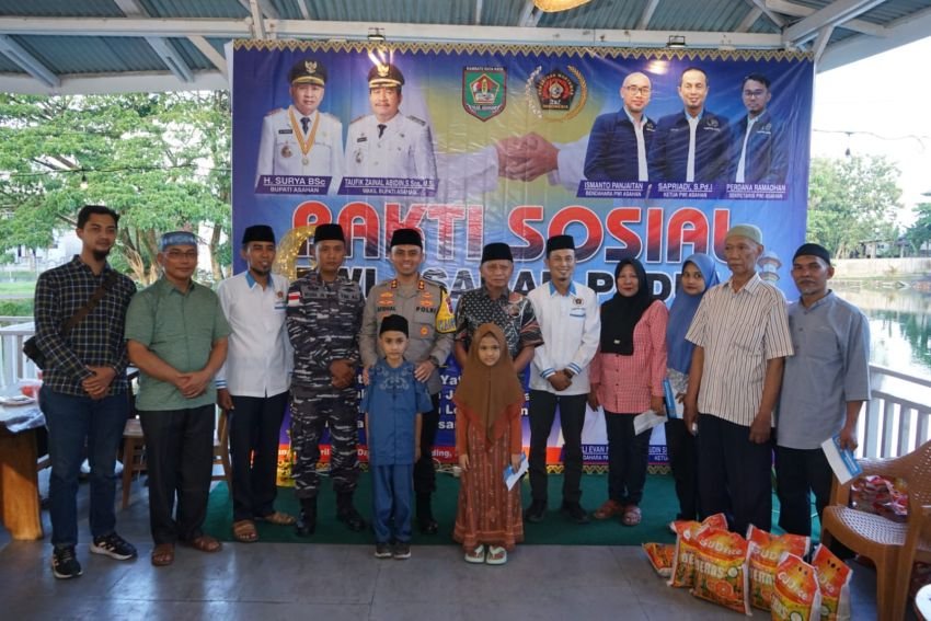 Bupati Asahan Bersama PWI Buka Puasa Bersama dan Santuni Janda Wartawan8
