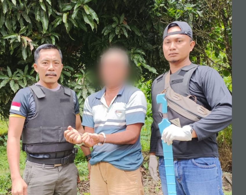 Pembacok Tetangga Hingga Tewas Berhasil Diamankan Polres Nias