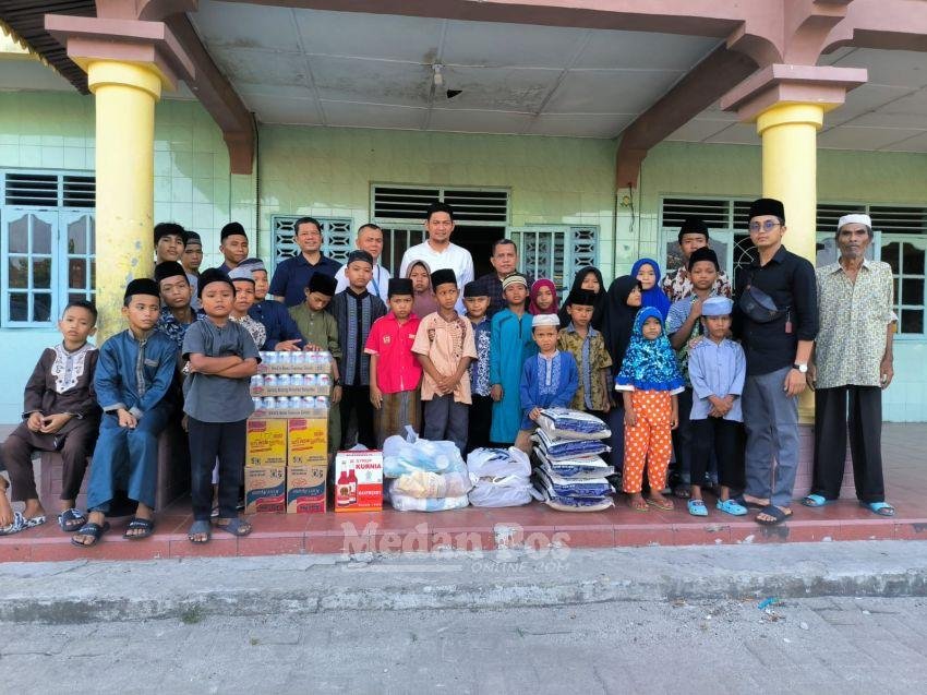 BRI Lubuk Pakam Beri Sembako Kepada Panti Asuhan Al Washliyah