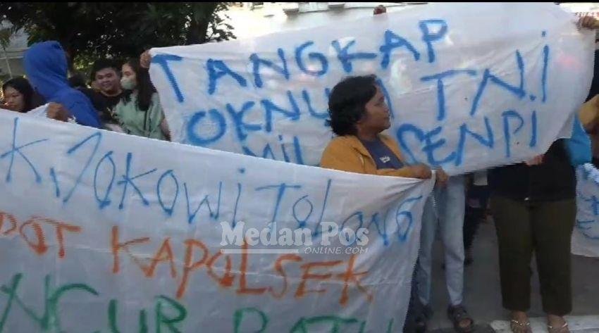 Polisi Kecolongan, Masyarakat Pancurbatu Geruduk Hotel Tempat Nginap Jokowi Minta Bebaskan Edi Suranta