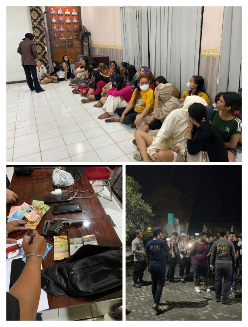 Buka Bulan Puasa, Polisi Razia Diskotik Blue Star Binjai, Puluhan Orang Positif Narkoba