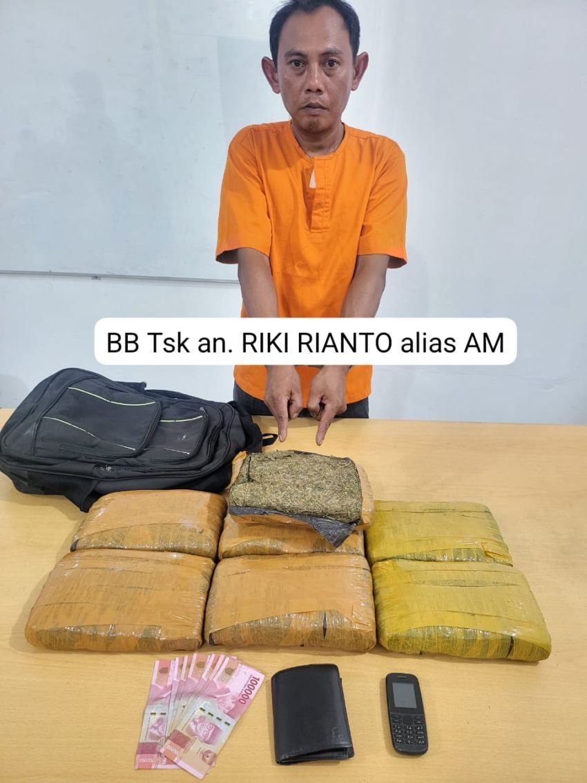 Jaringan Bandar Narkoba Tak Berkutik Saat Ditangka