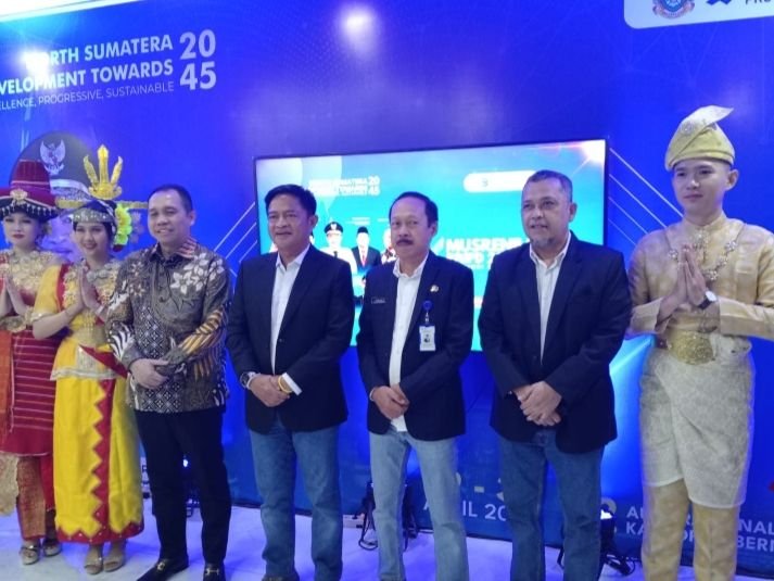 Buka Musrenbang RPJPD, Hasanuddin Paparkan Visi Misi Pembangunan Sumut  2025-2045