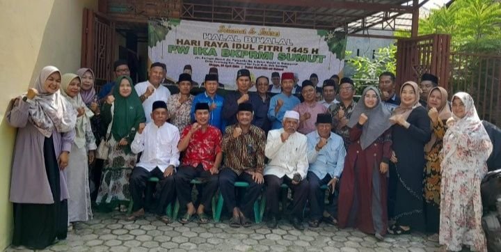PW IKA BKPRMI Sumut Laksanakan Acara Halal Bihalal Idul Fitri 1445 H