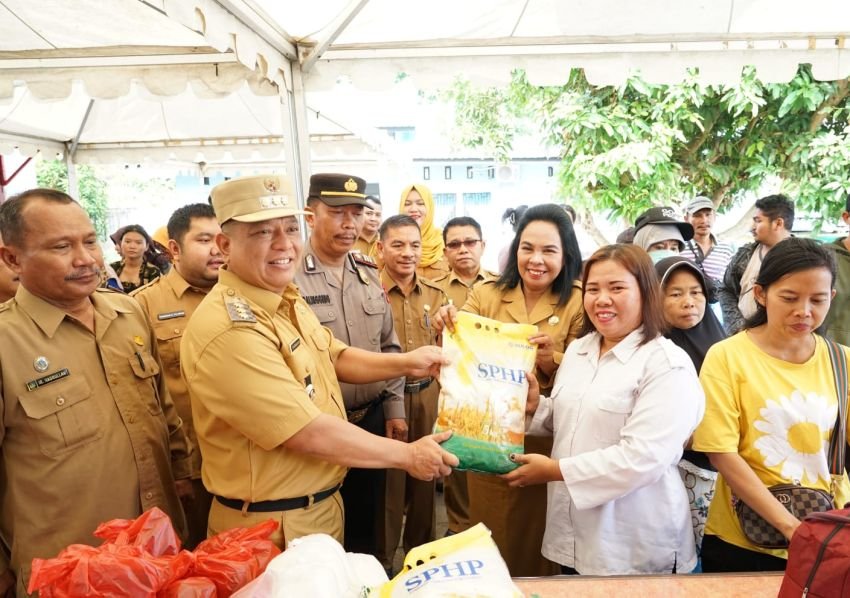 Pj Wako Tebing Tinggi Tinjau GPM di Kecamatan Padang Hilir