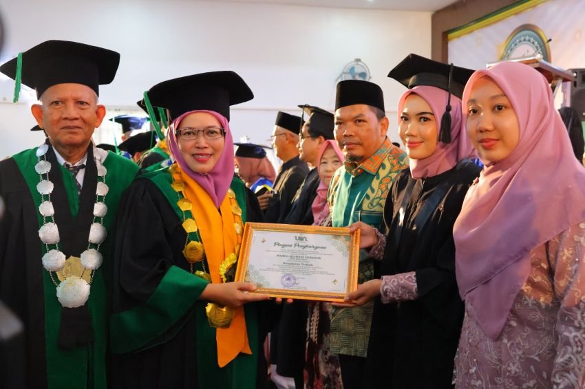 Rektor UINSU Wisuda 1908 Lulusan