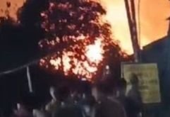 Gudang Gas Elpiji Diduga Milik Pensiunan Meledak, 13 Orang Luka Bakar