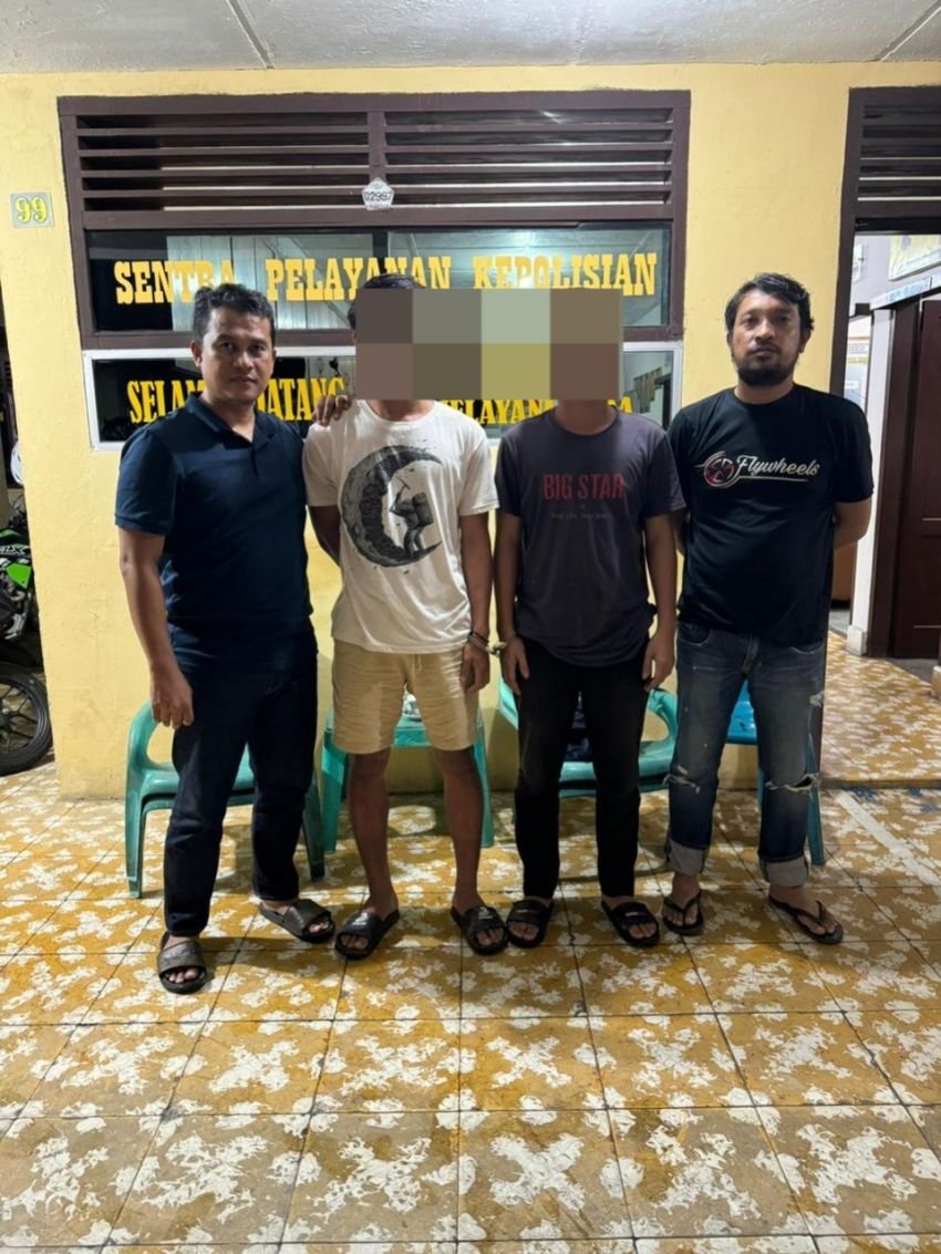 Polsek Siantar Selatan Amankan Dua Pelaku Pengeroyokan