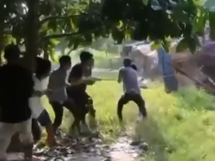 Mantan Kadus di Langkat Provokasi Massa Rusak Bangunan Milik Warga, Beralibi Penjaga Mangrove-Dituding Punya Misi
