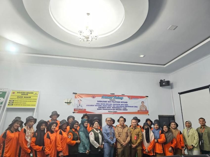 Inalum Sosialisasi Mitigasi Bencana di Sekitar Perusahan