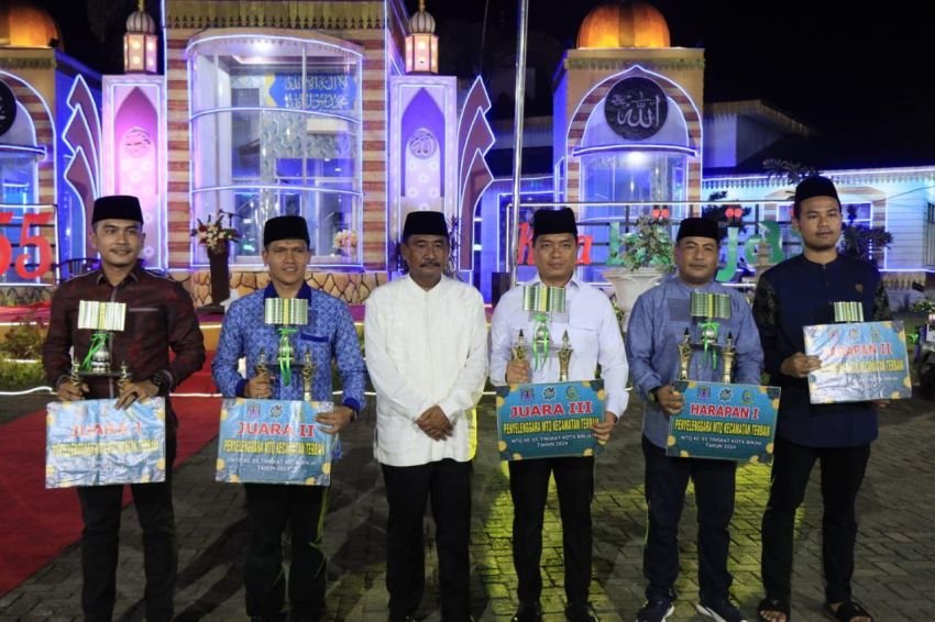 MTQ Ke-55 Tingkat Kota Binjai Ditutup, Kecamatan Binjai Utara Raih Juara Umum