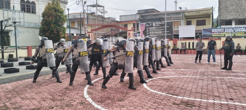 Kesiapan Dini Polres Samosir menghadapi Pilkada Serentak Tahun 2024