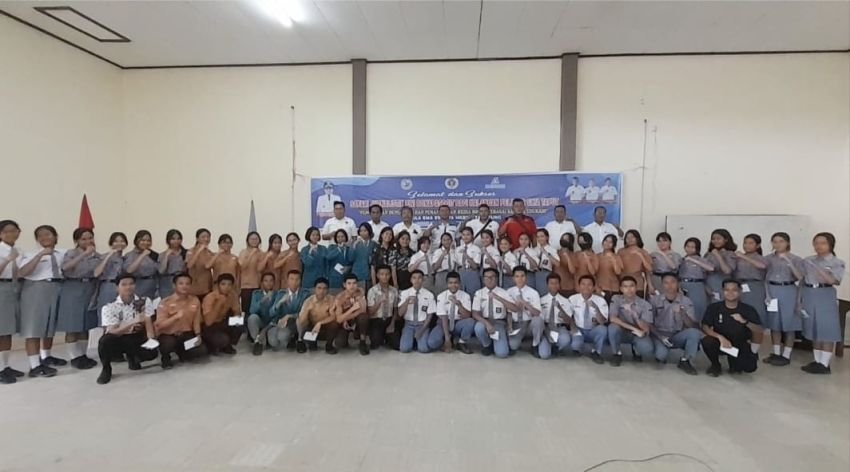 PWI Bonapasogit Edukasi Pelajar SLTA Mengenal Pers dan Media Sosial