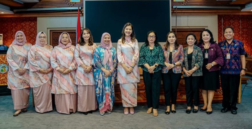 Perkuat Hubungan Antar Daerah dan Berbagai Program, TP PKK Kota Medan Kunjungi Kota Denpasar
