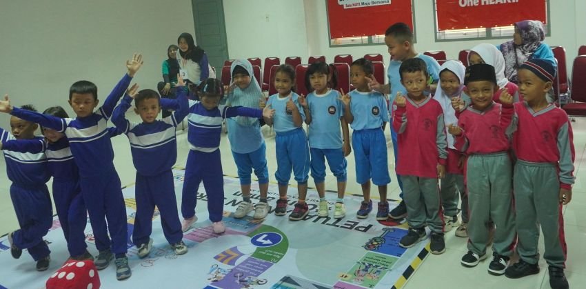 Edufest Figur Cari Aman: Tanam Etika Berlalu Lintas Anak Usia Dini