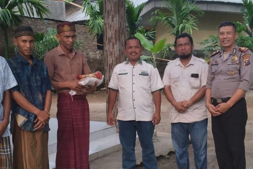 Warga Binaan Polsek Dolok Masihul Terima Sembako Dari PT Socfindo Bangun Bandar