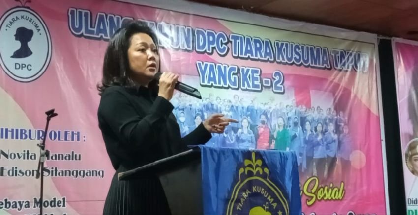 Satika Simamora : Tiara Kusuma Lambang Kecantikan Harus Menjadi Panutan Bagi Wanita Taput
