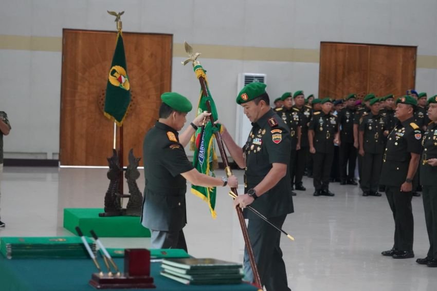 Pangdam I/BB Pimpin Sertijab Dan Rem 022/PT