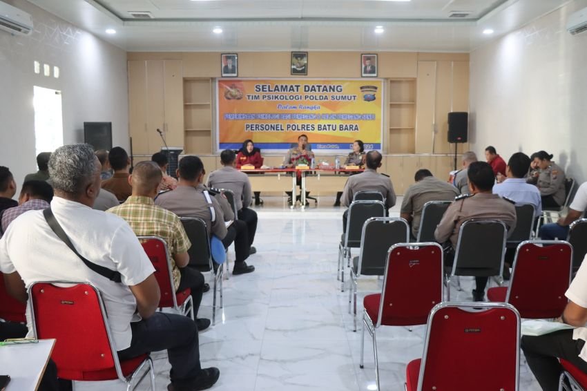 Polres Batu Bara Laksanakan Tes Psikologi Bagi Seluruh Personel Pemegang Senpi