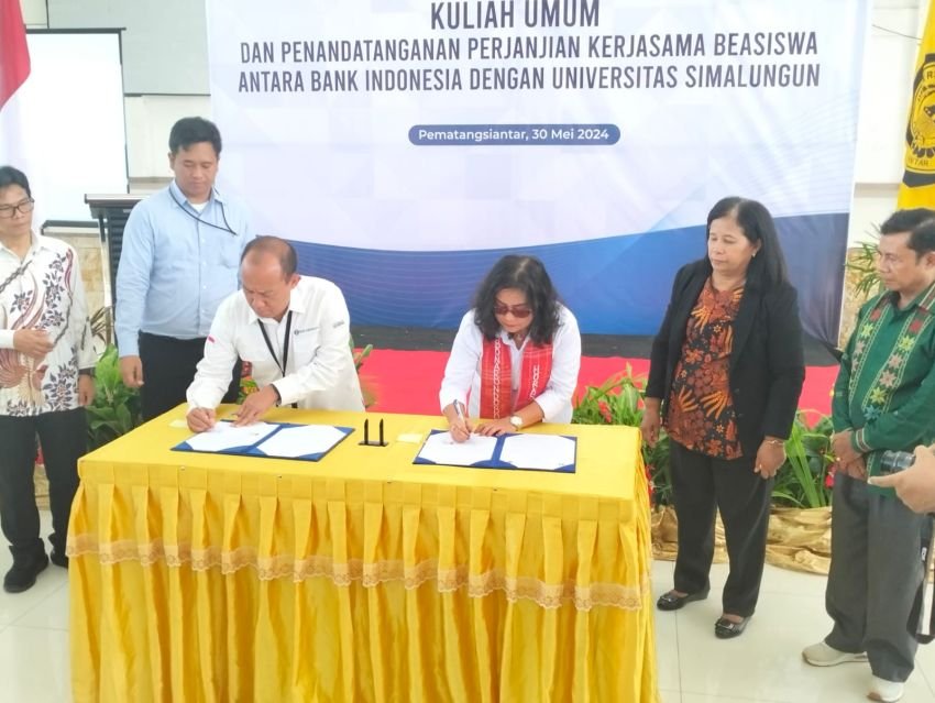50 Orang Mahasiswa USI Dapat Beasiswa Dari Bank Indonesia P.Siantar