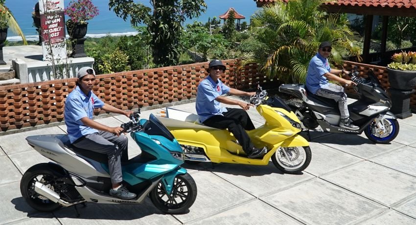 Ingin Cari Inspirasi Modifikasi Canggih, Intip Honda PCX160 Karya Juara HMC