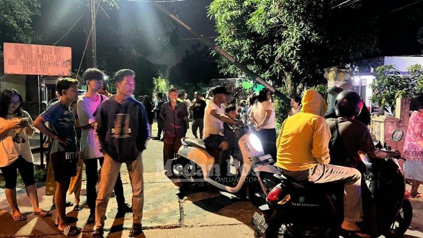 Polisi Dilempari Warga Saat Tangkap Diduga Bandar Sabu, Oknum Perwira Polisi Larang Wartawan Mengambil Foto