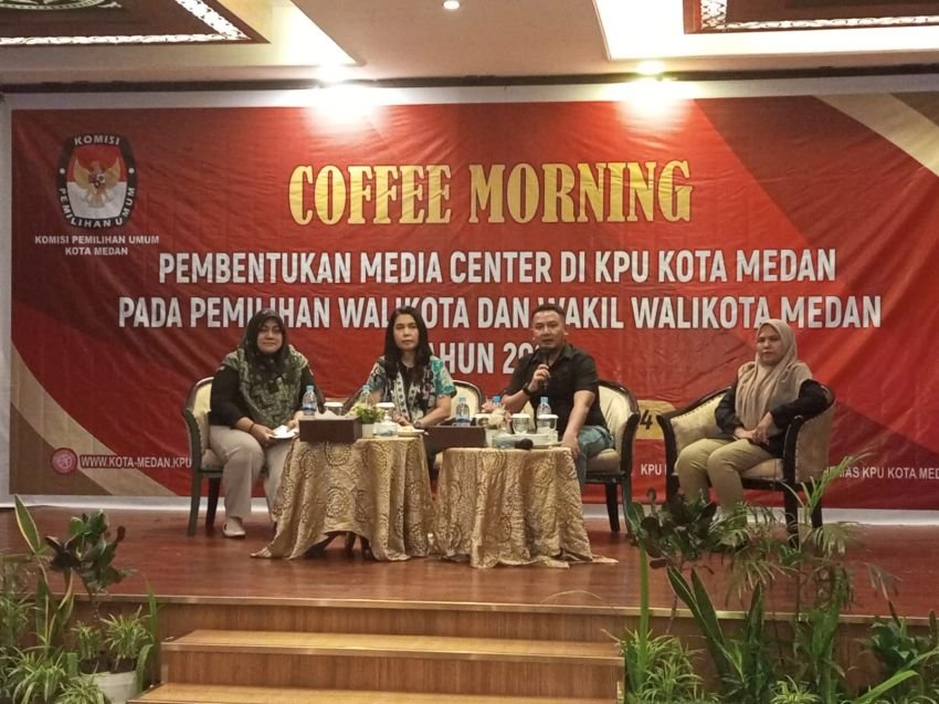 Sukseskan Pilwalkot 2024 Kota Medan, KPU Bangun Sinergitas dengan Jurnalis