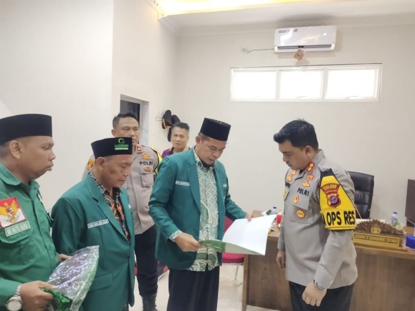 PD AI Washliyah Batu Bara Berikan Dukungan Penuh Pemberantasan Judi dan Narkoba Kepada Kapolres Batu Bara