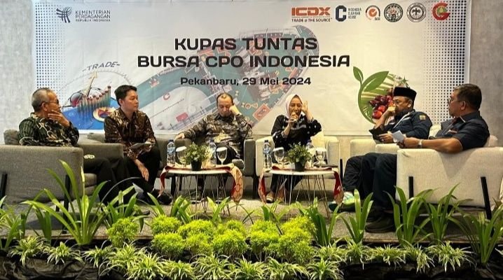 ICDX dan Bappebti Sosialisasikan  Bursa CPO di Pekanbaru