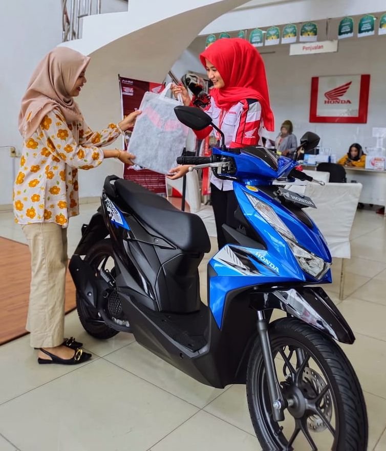 Special Gift Honda BeAT Sporty Dukung Gaya Berkendara Pecintanya
