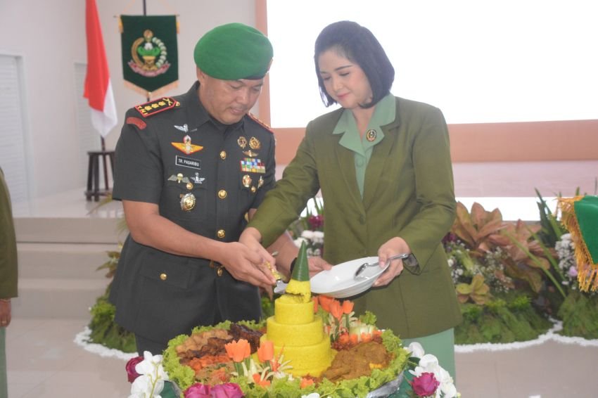 HUT Persit KCK Ke -78 Korem 022/PT Berlangsung Sederhana