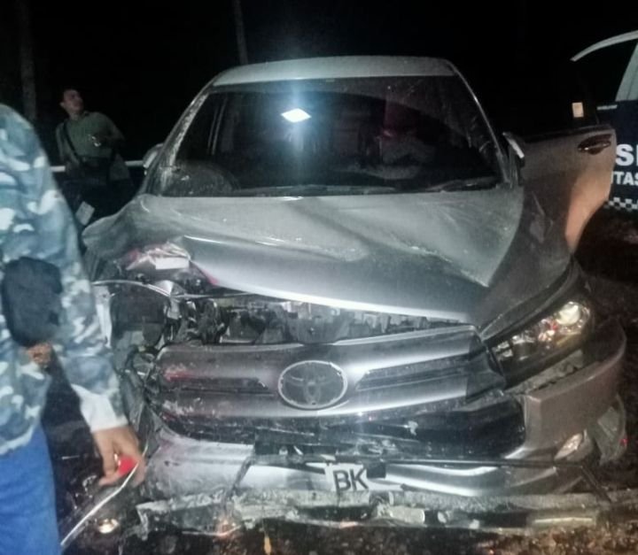 Mobil Inova Reborn Tertimpa Longsor di Sibolangit, Tak Ada Korban Jiwa