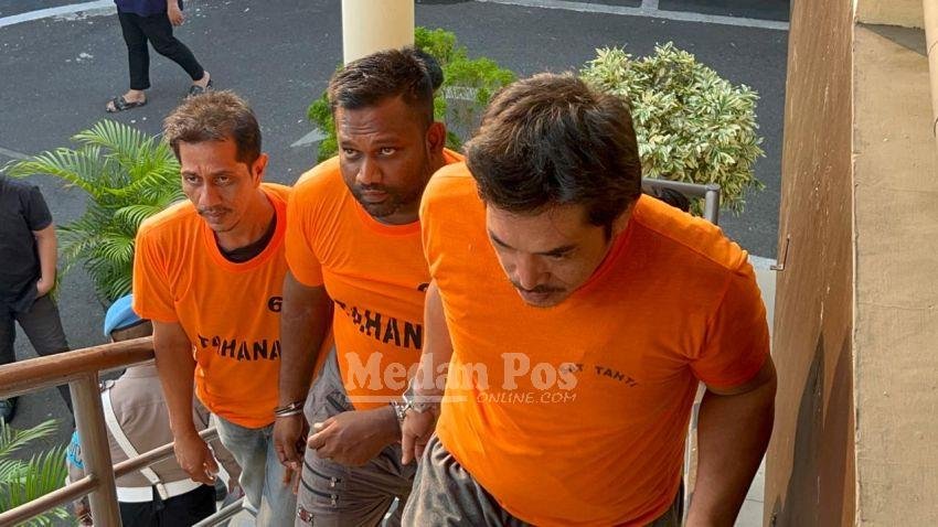 Polrestabes Medan Tangkap 3 Pengedar Narkoba, 11 Kg Sabu Diamankan
