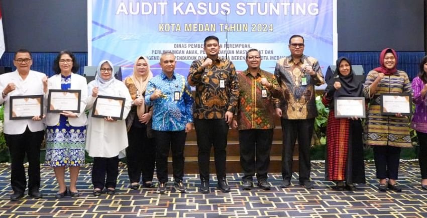 Penurunan Stunting di Medan Termasuk Tertinggi di Indonesia, Bobby Nasution: Jangan Berpuas Diri