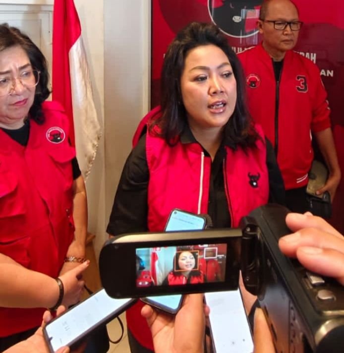 Siap Teruskan Pembangunan, Balon Bupati Taput Satika Simamora  Jalani Fit and Proper Test di DPD PDIP Sumut