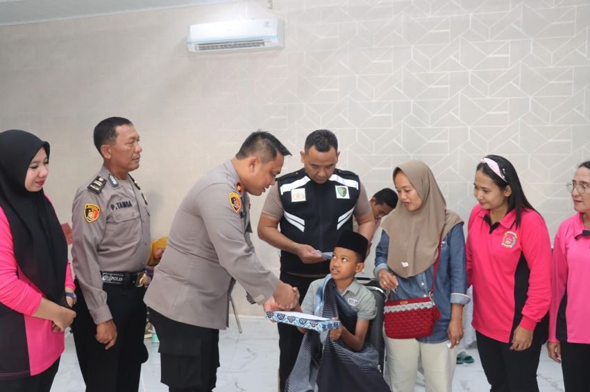 Jelang Hari Bhayangkara Ke-78, Polres Batu Bara Gelar Khitan Massal dan Donor Darah