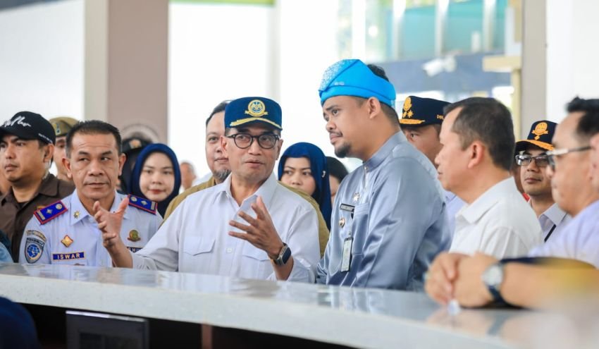 Menhub Optimis Medan Jadi Percontohan Infrastruktur Transportasi Darat