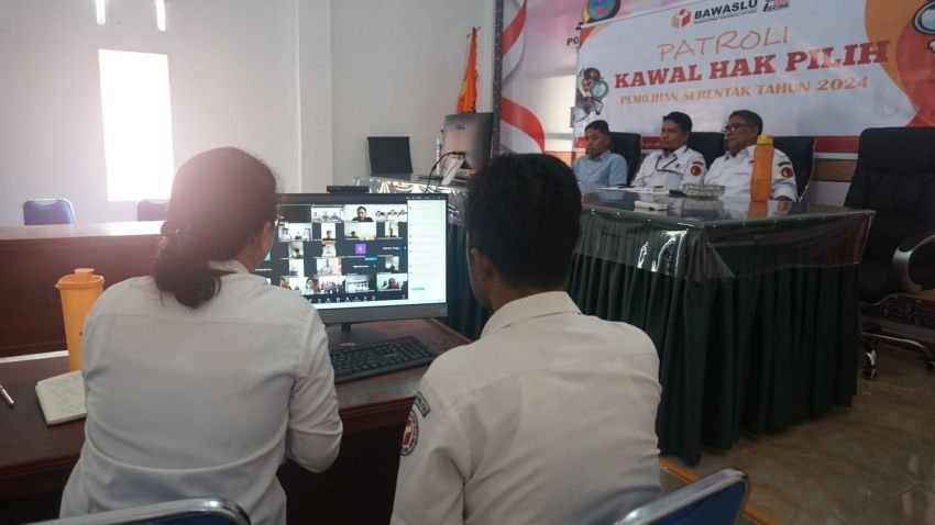 Bawaslu Taput Launching Posko Kawal Hak Pilih